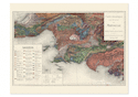 Carte géologique des environs de Marseille [édition bilingue]